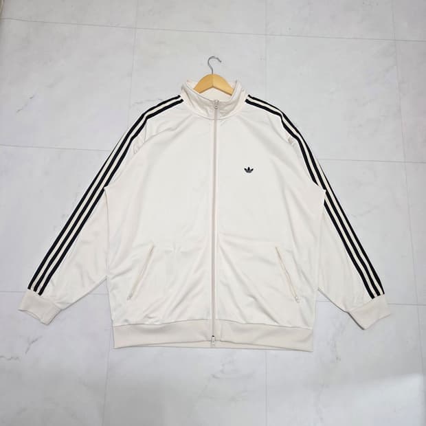 2XL 아디다스 베켄바우어 트랙탑 져지 블리스 아이보리