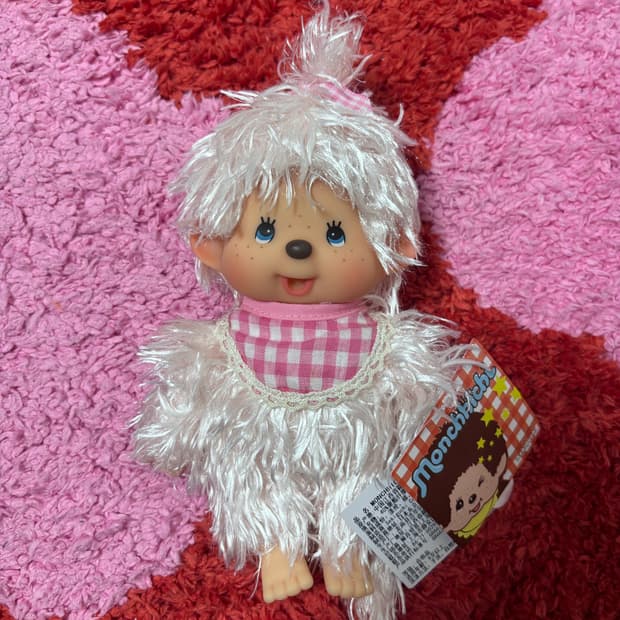 모코모코 몬치치 웻헤어 핑크 s사이즈