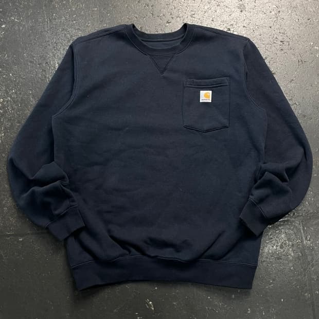 100 칼하트 포켓 맨투맨 