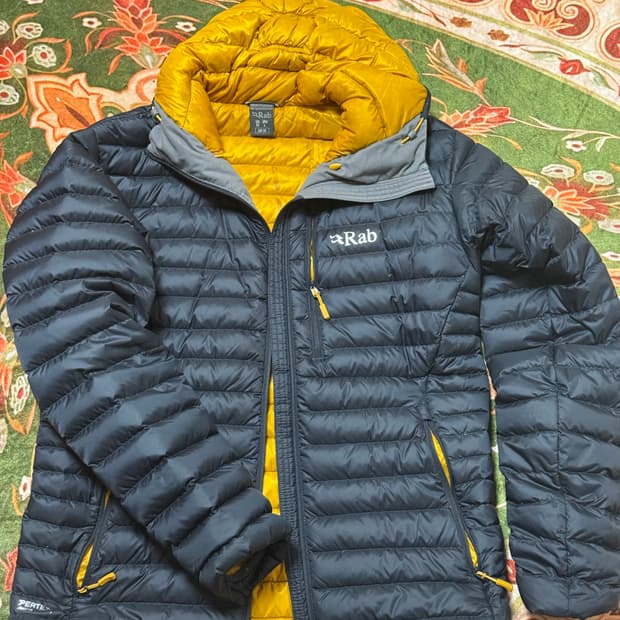 랩 마이크로라이트 알파인 자켓 벨루가 M