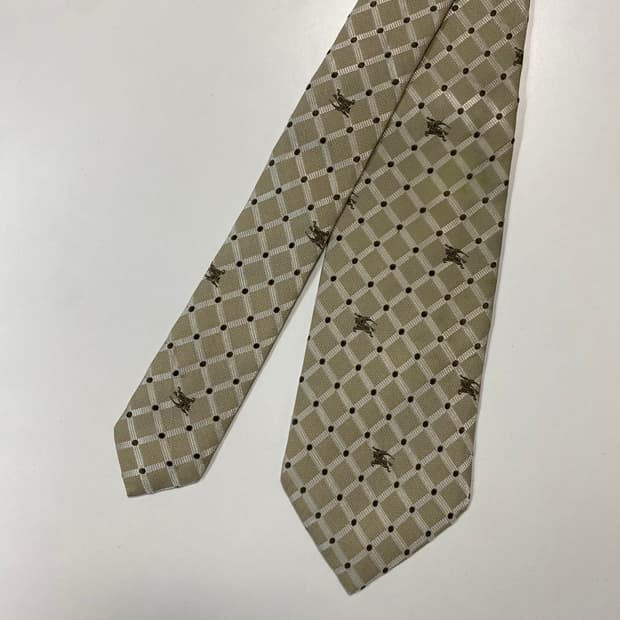 버버리 모노그램 명품 정품 넥타이 (Burberry) 8.3cm