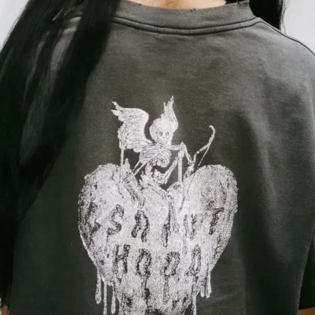 세인트미카엘 x 네이버후드 25SS FEARLESS 티셔츠 XL