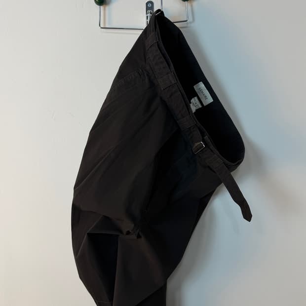 르메르 오버사이즈 플리츠 쇼츠 