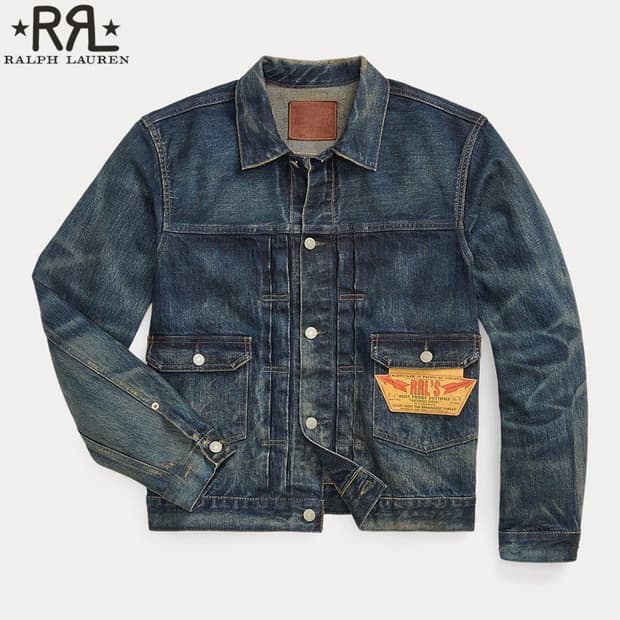 더블알엘/웨스트 뷰 데님 트러커/L