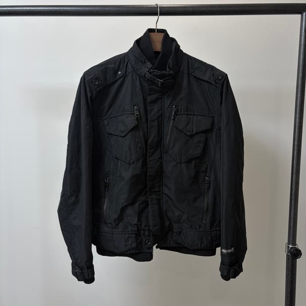 (XL) Buckaroo 버커루 더블 레이어드 락시크 블루종 자켓