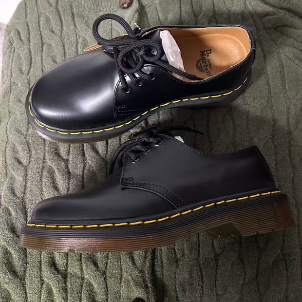 닥터마틴 1461 스무스 옥스포드 슈즈 블랙 230mm