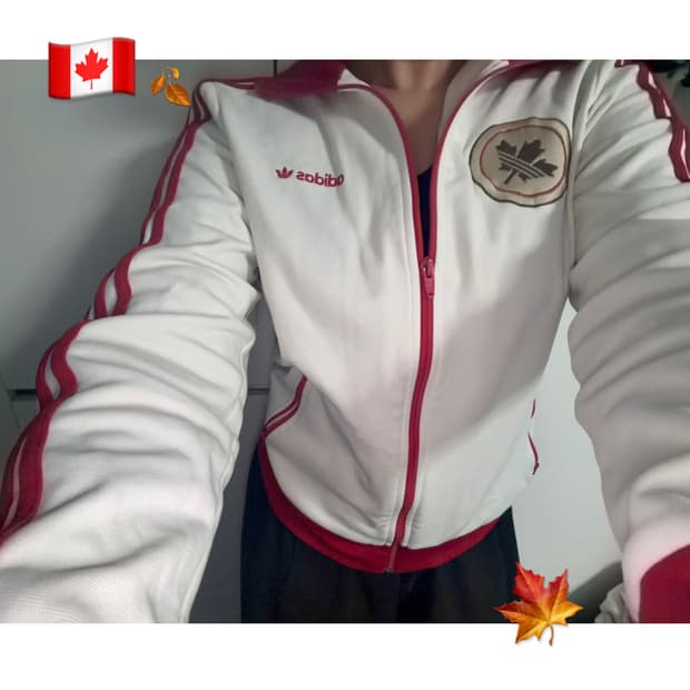 빈티지) adidas 아디다스 대대장 캐나다 져지 90 트랙탑