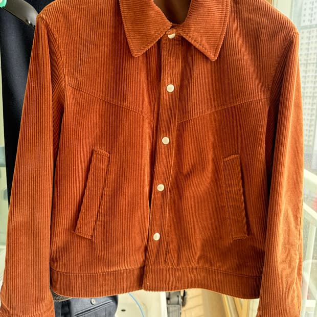 아워스코프 코듀로이 자켓