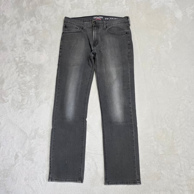 (32)리바이스 데니즌 216 스키니 데님 팬츠