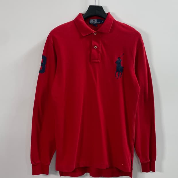 폴로 랄프로렌 빅포니 레드 카라티 (on.346)