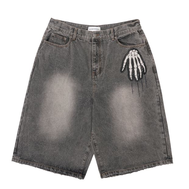 BONE HAND JORTS GREY