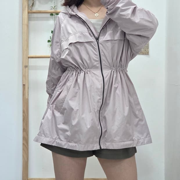 [프립]S/안다르 스트링 피치라이닝 미들 윈드자켓