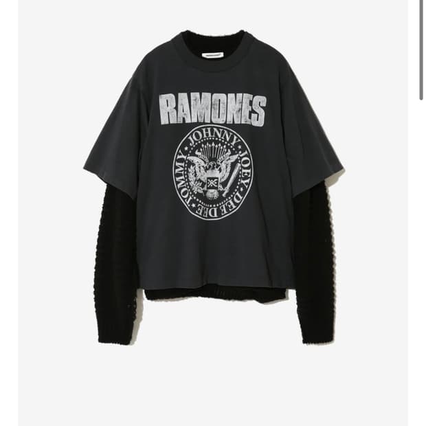 Undercover knit charcoal