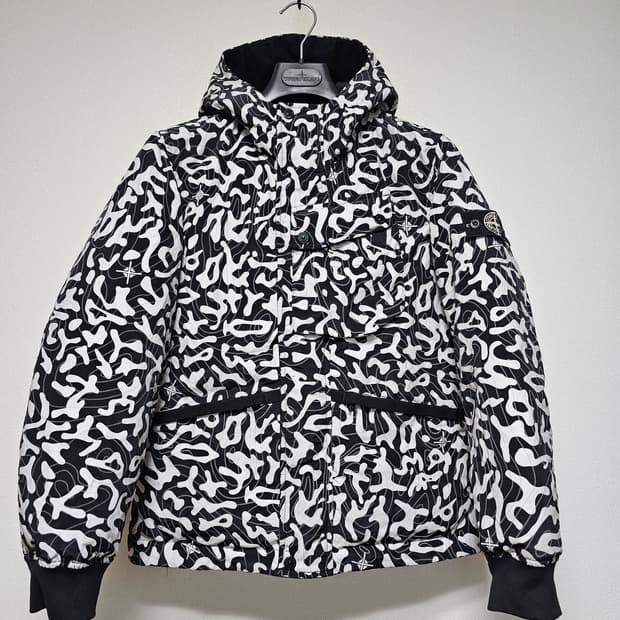 스톤아일랜드 주니어 리플렉티브 패딩 12Y