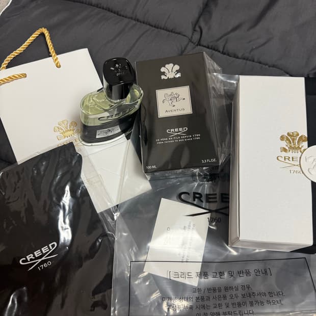 크리드 어벤투스 100ml 백화점새상품