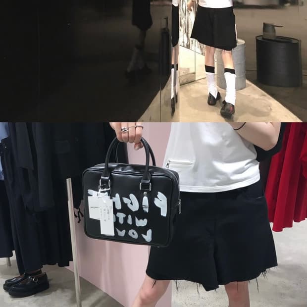 준야 와타나베 꼼데가르송 팬츠디자인 스커트