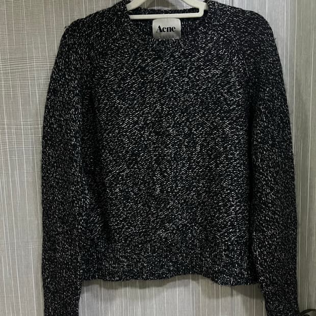 아크네 스튜디오 블랙 니트 xs