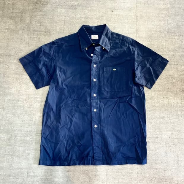 Lacoste 라코스테 올드스쿨아메카지 너드남 반팔셔츠