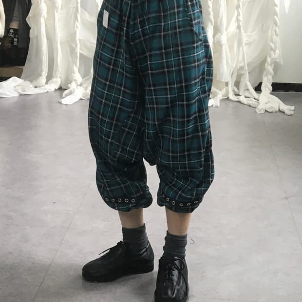 Check pattern sarouel patns
