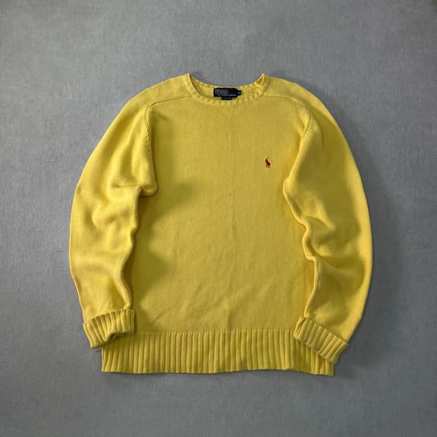 95 폴로랄프로렌 90s 신한인터네쇼날 코튼 니트