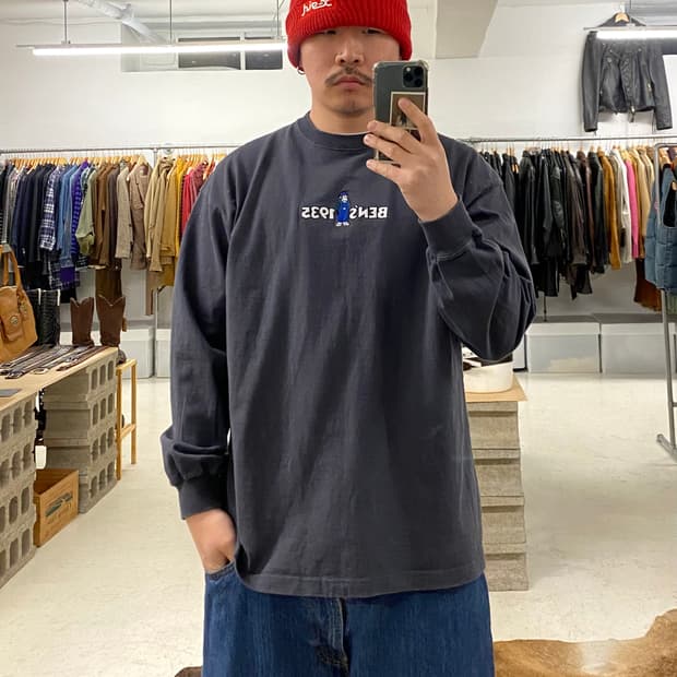 BEN DAVIS t shirts 밴 데이비스 자수 티셔츠