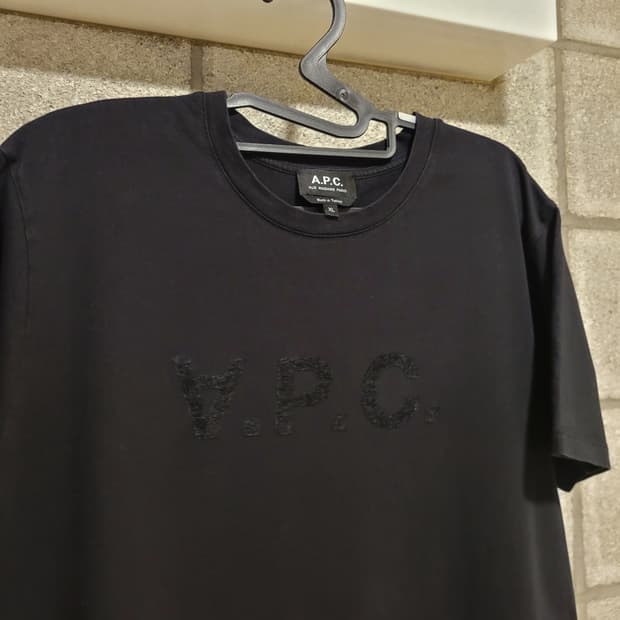 아페쎄 VPC 로고 반팔티 XL 