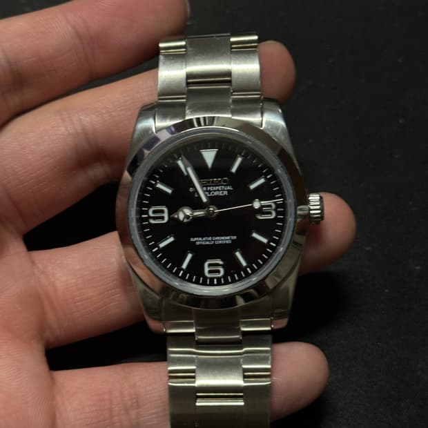 세이코 오토매틱 시계 커스텀 시계 모드시계 익스플로러 빈티지