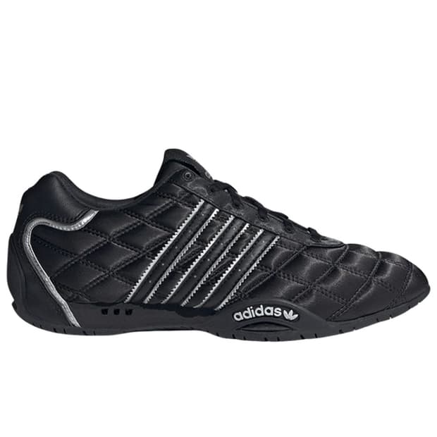 아디다스 아디레이서 로우 코어 블랙 실버 메탈릭 (235)