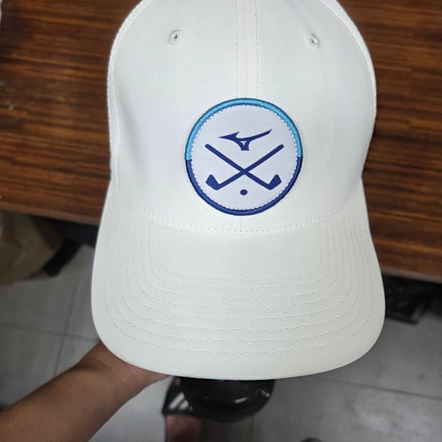 미즈노 메쉬 골프 모자