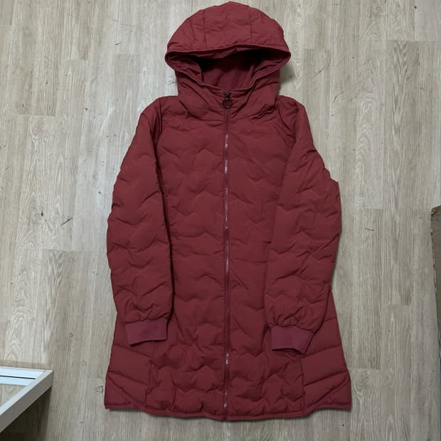 미센스 여성 덕다운 경량 롱패딩 L/100