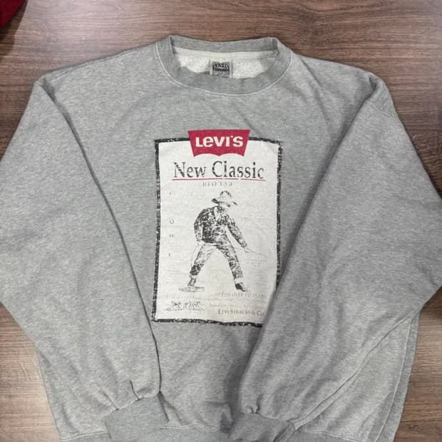 리바이스 뉴클래식 빈티지 맨투맨