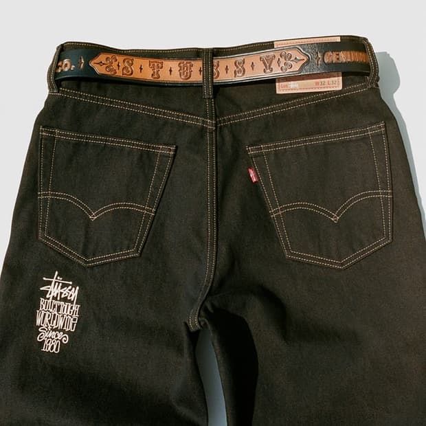 (L-XL) 스투시 리바이스 벨트