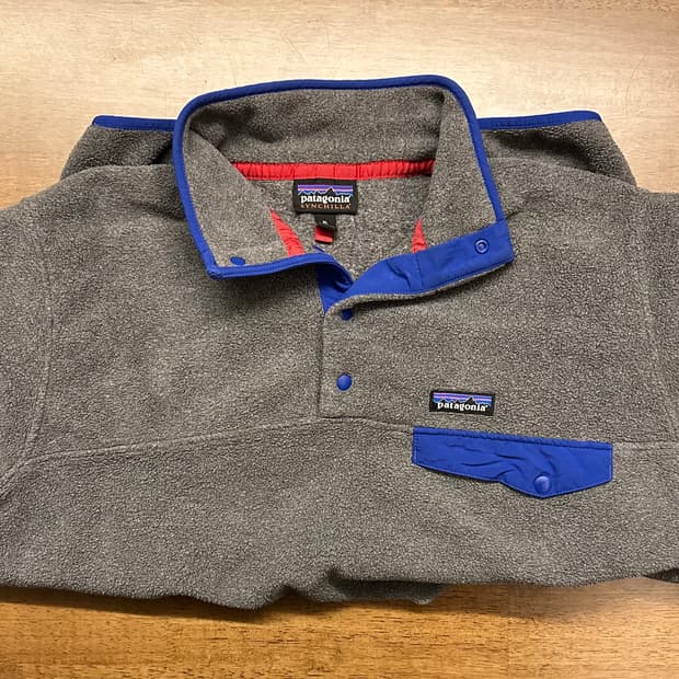 파타고니아 신칠라 그레이/블루 XL