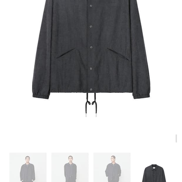 [XL][새상품] 아트이프액츠 빈티지 큐프라 코치 자켓 빈티지 블랙