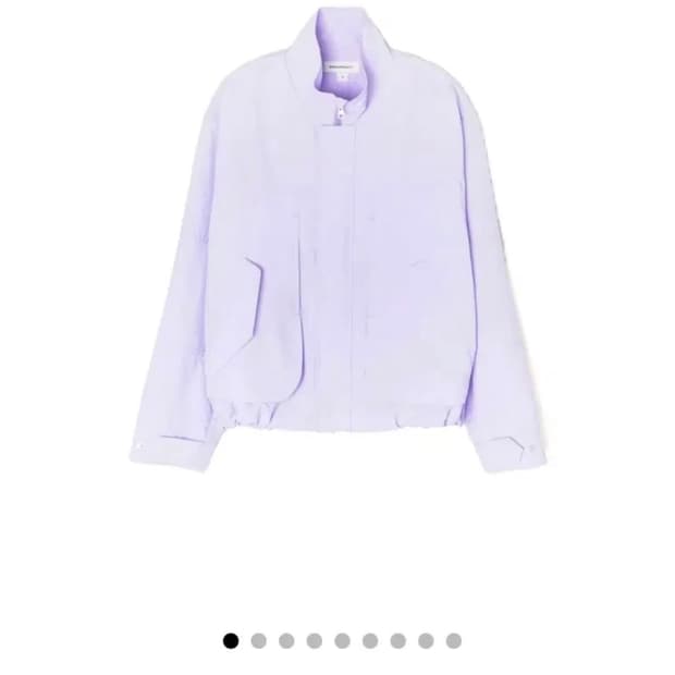 999휴머니티 인 마이 자켓 라벤더 바람막이 퍼플