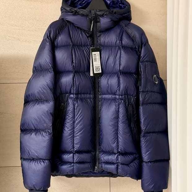 CP컴퍼니 / DD쉘 패딩 에스테이트 블루 / XL