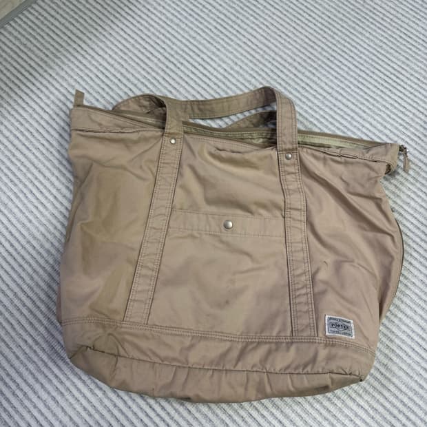 포터 숄더 토트백