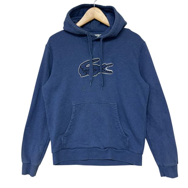 라코스테 빅로고 후드티