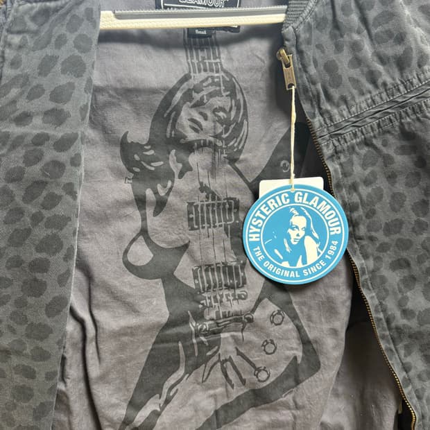 히스테릭 글래머 레오파드 자켓