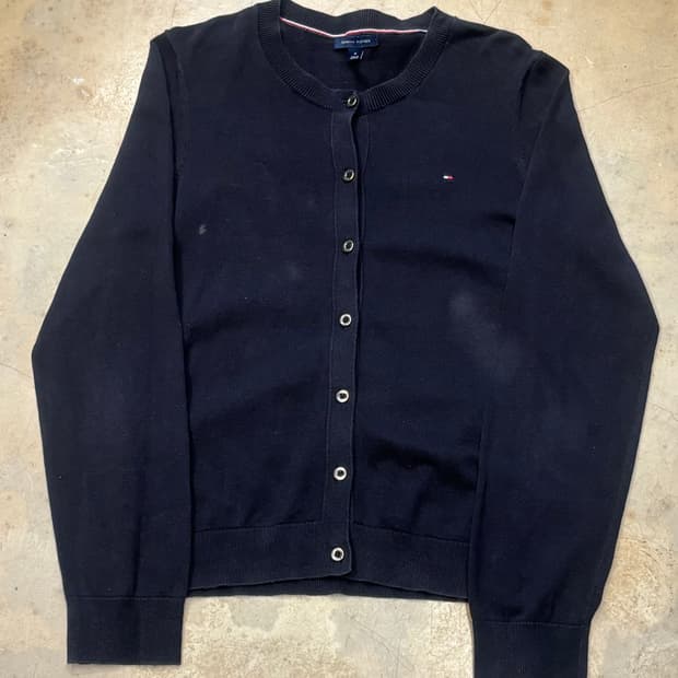 🫶🏻 타미힐피거 여성용 Black 가디건 🫶🏻