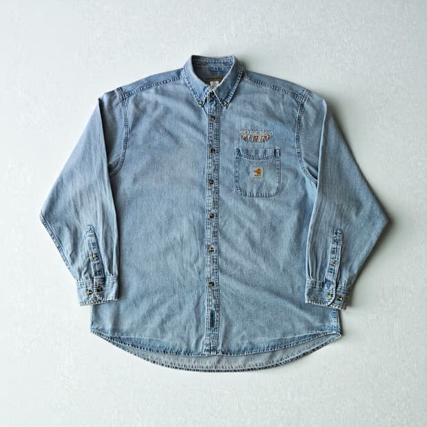 FR칼하트 면 오버핏 긴팔셔츠 XXL