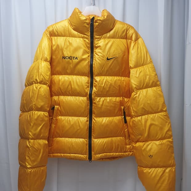 나이키 x 드레이크 녹타 패딩 자켓 유니버시티 골드 xl