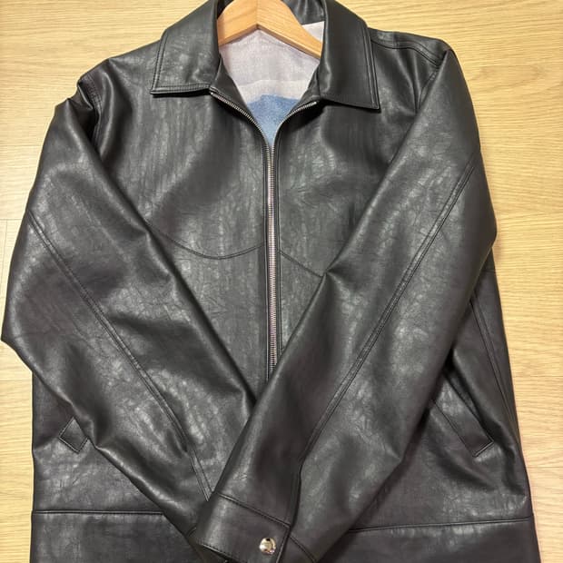 애니타임로릭 레더 블루종 자켓 M (100)