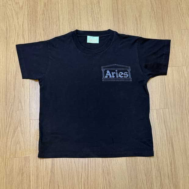 Aries 반팔 (우먼) 블랙 사이즈 2 