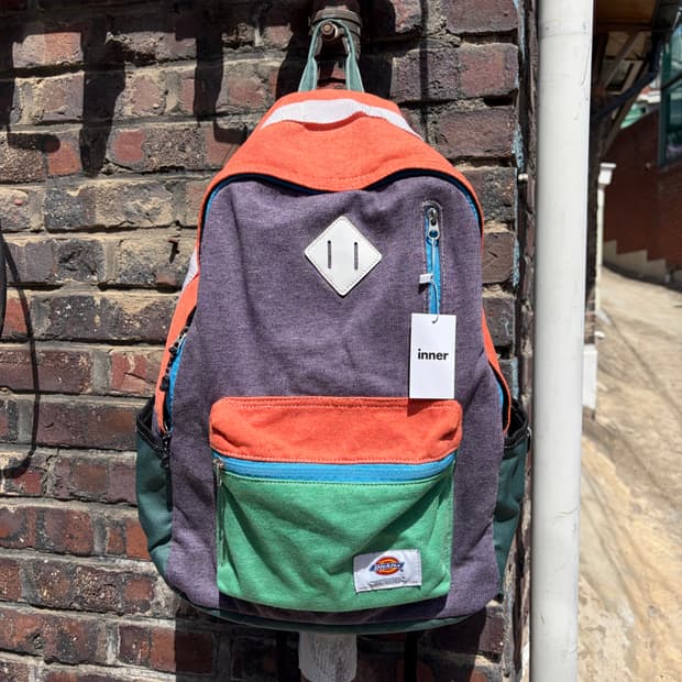 Dickies 멀티컬러 빈티지 백팩 