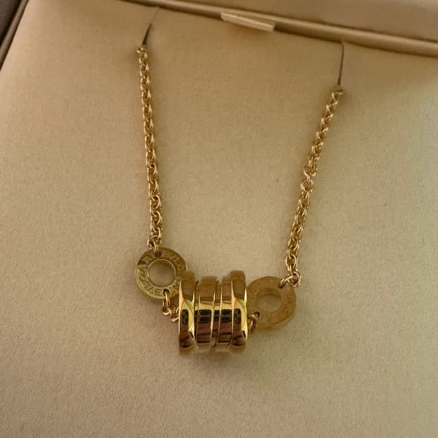 불가리 비제로원 브레이슬릿 옐로우골드 ML