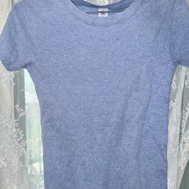 vintage t shirt 빈티지 블루 반팔티 