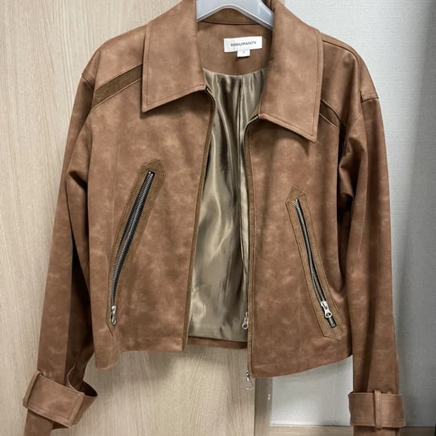 999humanity 가죽 레더 자켓