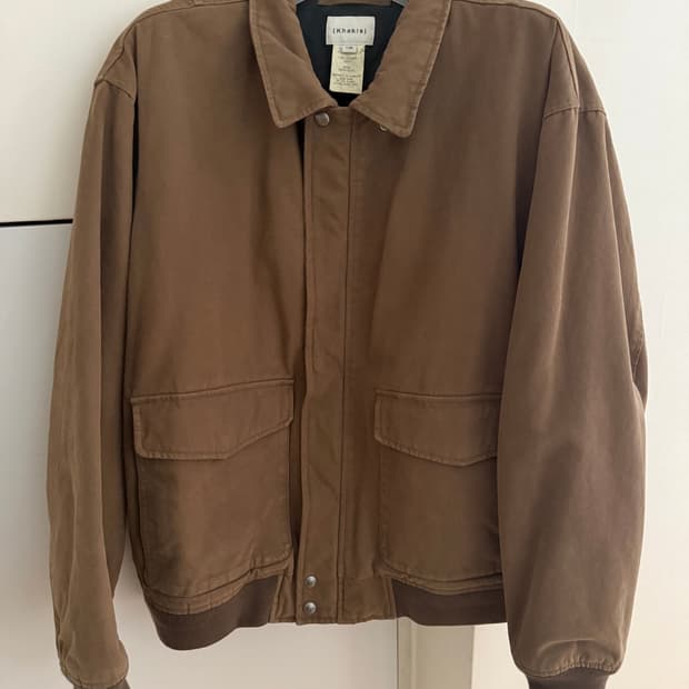 L) 카키스 스테이션 자켓 브라운