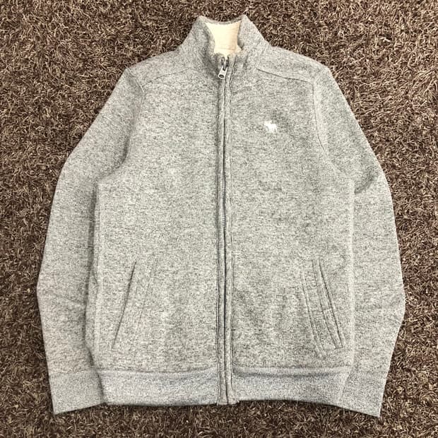 아베크롬비 니트 집업 자켓